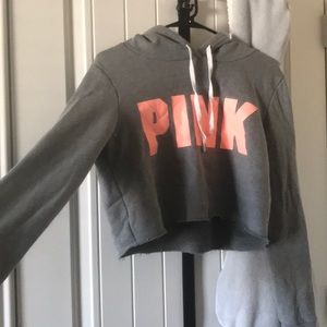 Crop top hoodie